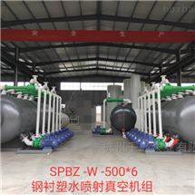 钢衬塑水循环真空泵